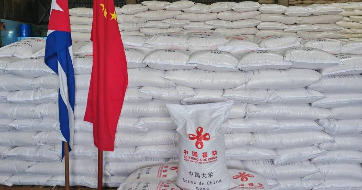 Bruno Rodríguez ensalza la ayuda de China tras la donación de 15 mil toneladas de arroz a Cuba