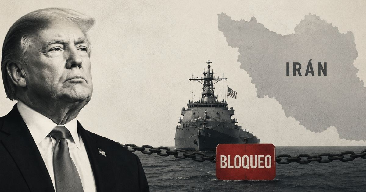 Trump: «No hay conversaciones» con Irán y el bloqueo naval en Ormuz sigue «en pleno vigor»