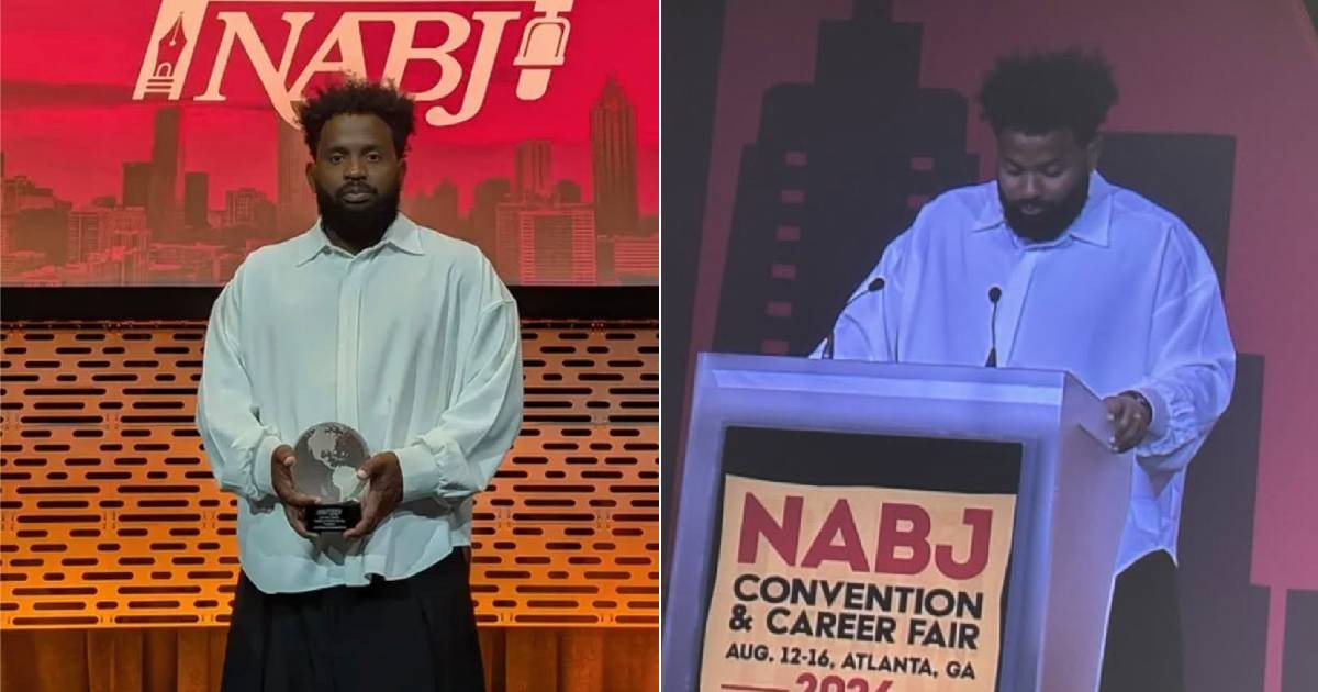 «No nos pueden callar»: periodista cubano desafía a la dictadura al recibir premio internacional en Atlanta