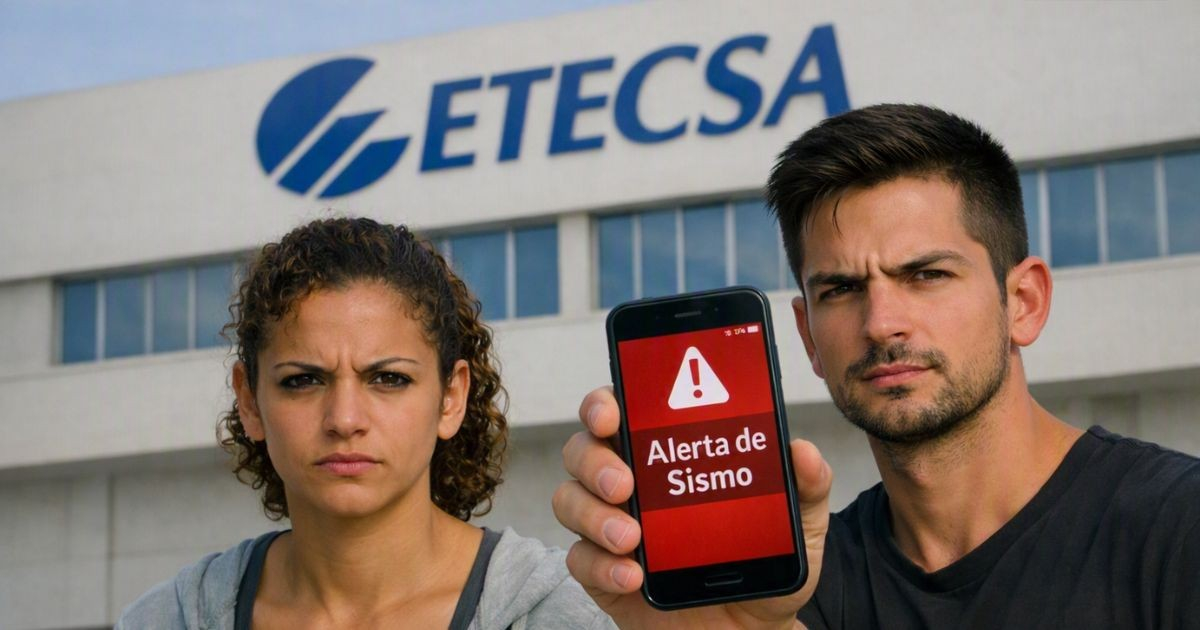 Cubanos exigen a ETECSA tras falsa alarma sísmica: «Que asuman la responsabilidad»