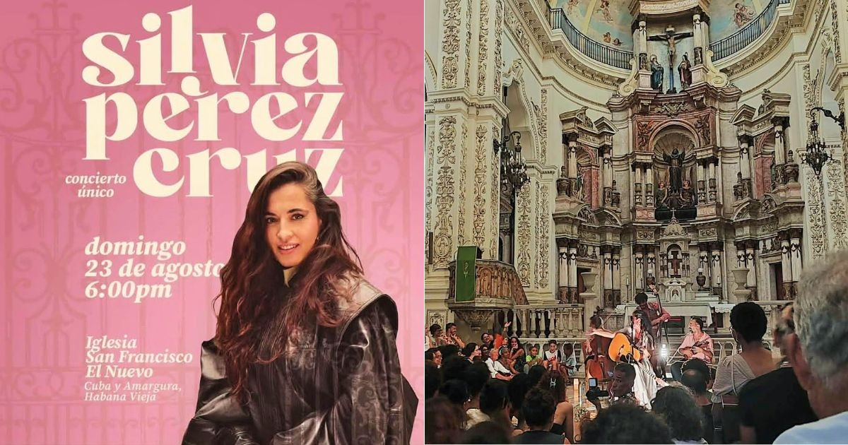 «Para hacernos volar y sacarnos de la asesina rutina»: concierto de Silvia Pérez Cruz en La Habana Vieja – CiberCuba