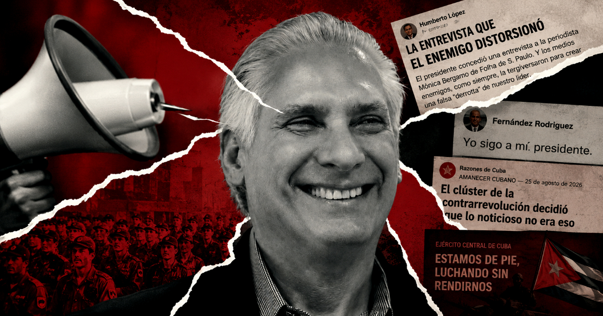 Oficialismo cubano sale al rescate de Díaz-Canel tras polémica entrevista: «El enemigo la distorsionó»