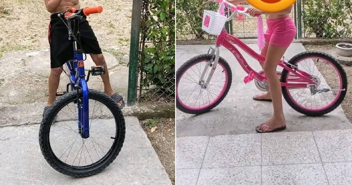 Roban bicicletas recién compradas a dos niños en El Cotorro: familia pide ayuda para recuperarlas