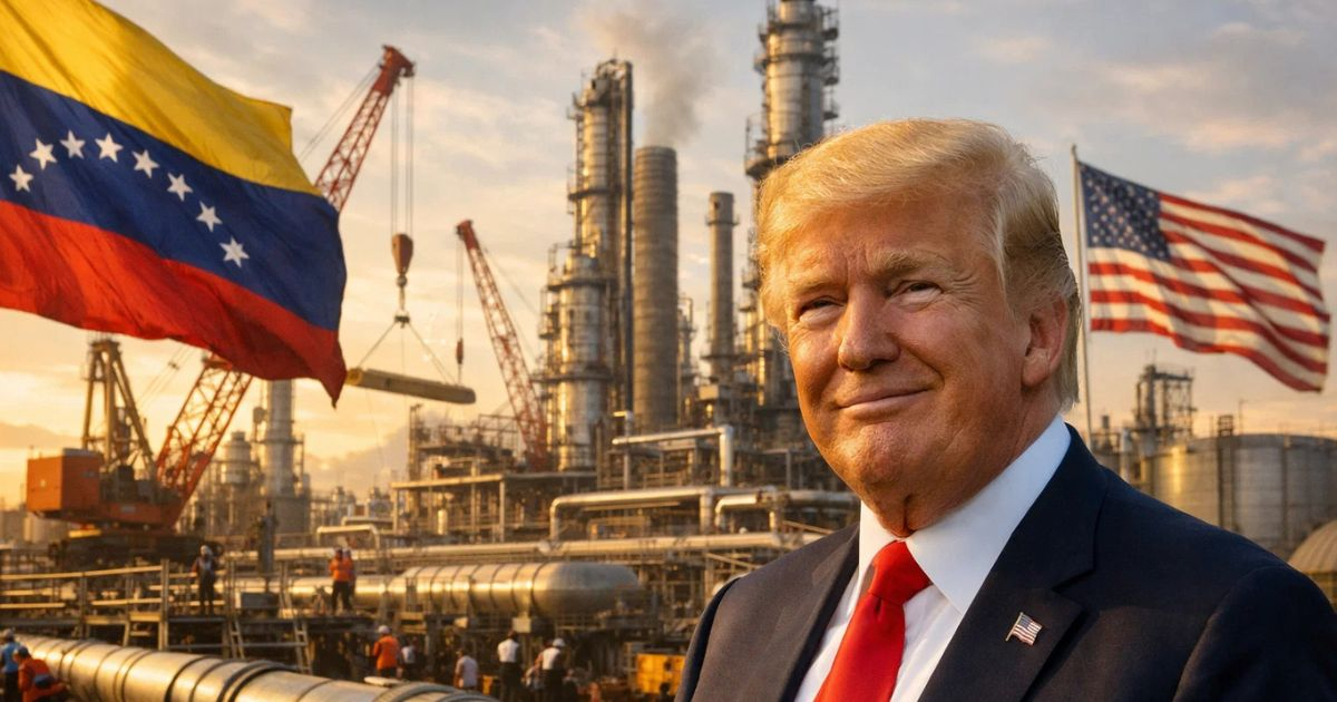Trump dice que petróleo de Venezuela será un «regalo» para el pueblo estadounidense