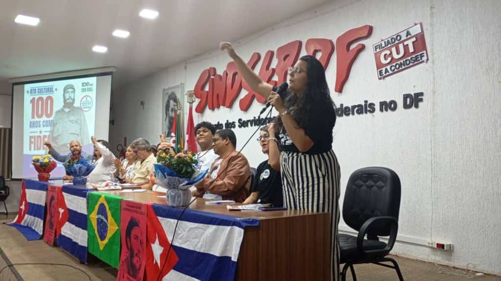Festejan en Brasilia centenario de Fidel Castro