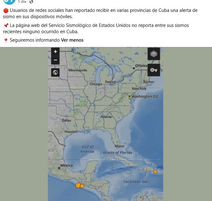 Alerta de sismo en Cuba: ¿si no fue la tierra, qué tembló?