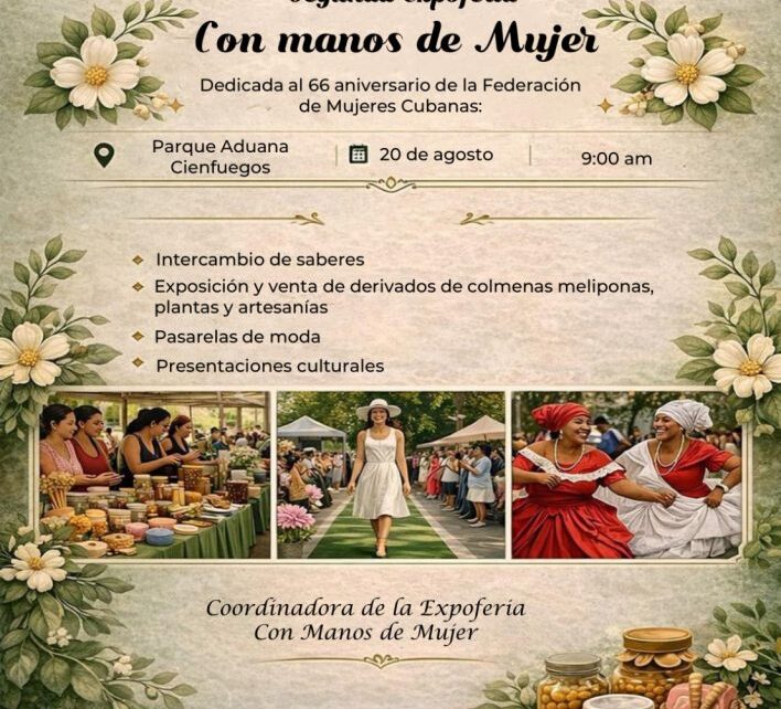 Con manos de Mujer: iniciativas que transforman Cienfuegos 5 de Septiembre