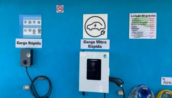 Inauguran la primera estación de carga solar para vehículos eléctricos en Cuba 5 de Septiembre