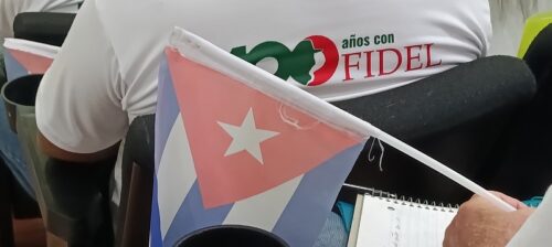 Jóvenes en Venezuela reafirman compromiso con obra de Fidel Castro