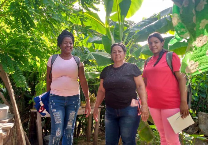 Declaran en la comunidad El Almirante, en Bayamo patios productivos