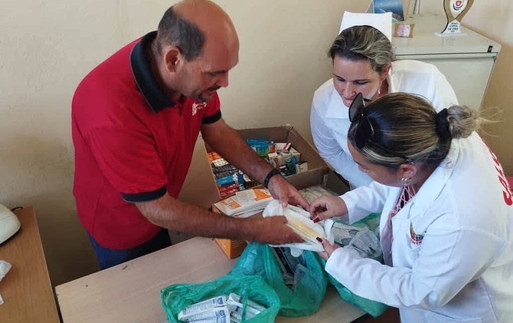 Policlínico de Perico recibe donación de medicamentos e insumos médicos procedente de Brasil Giron