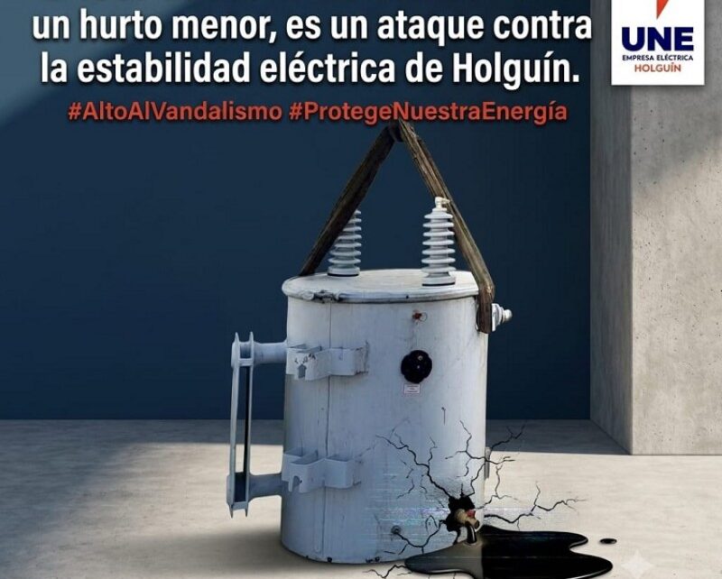 Robo de aceite dieléctrico lidera delitos contra el SEN en Holguín