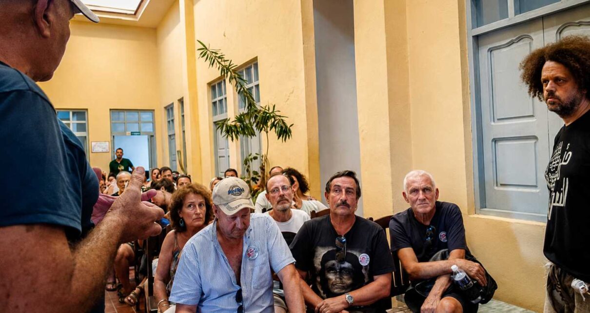 Brigada europea solidaria con Cuba conoce realidad en Cienfuegos