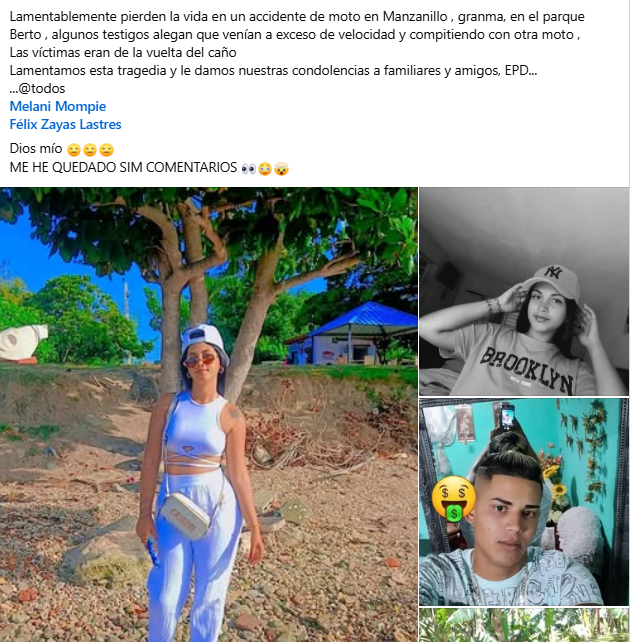 Tragedia en Manzanillo: dos jóvenes pierden la vida en un accidente de moto