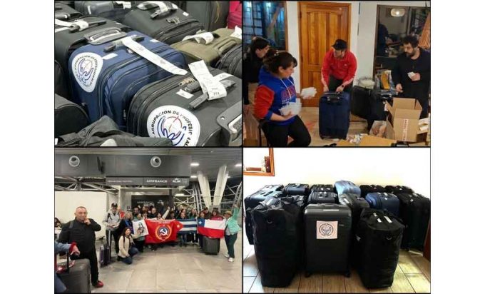 Chilenos graduados en Cuba envían ayuda a hospitales en Manzanillo La Demajagua