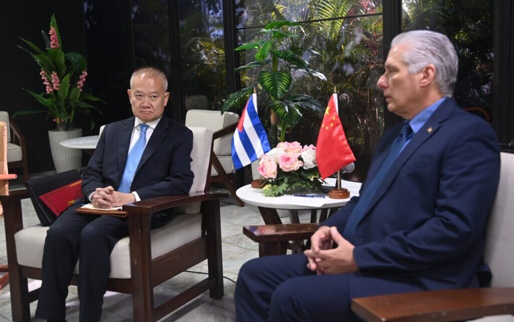 Recibe Díaz-Canel a Jefe del Departamento Internacional del Comité Central del Partido Comunista de China Radiorebelde