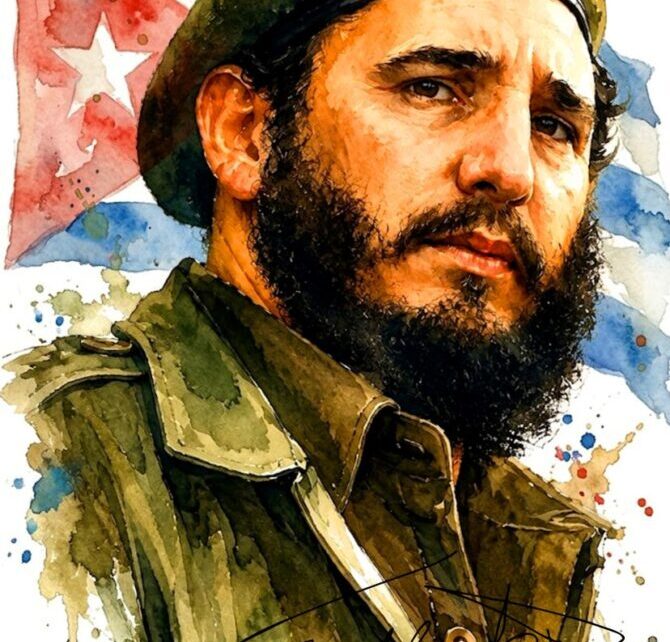 Fidel: el hombre de centenarios Giron