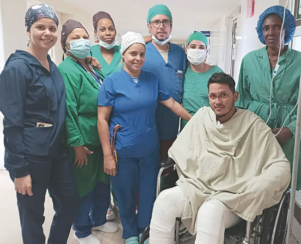 Sala donde el amor gana Trabajadores