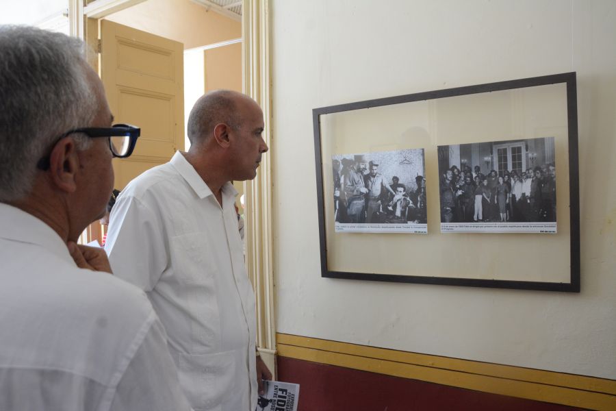 Entrañable presencia de Fidel (+fotos y video) Escambray