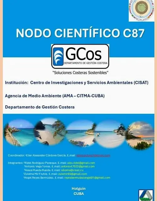 Celebra CISAT en Holguín impulso a gestión de playas desde el Nodo Científico C87 Radio Angulo