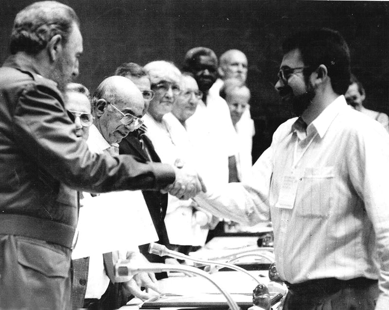 Fidel, siempre cercano a los profesionales de la Salud Ahora
