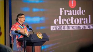 Gustavo Petro denuncia fraude electoral y declara a Abelardo de la Espriella presidente ilegítimo