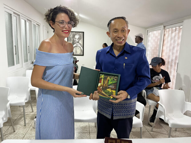 El sabor de Angkor: un puente culinario entre Camboya y Cuba en la FILH 2026