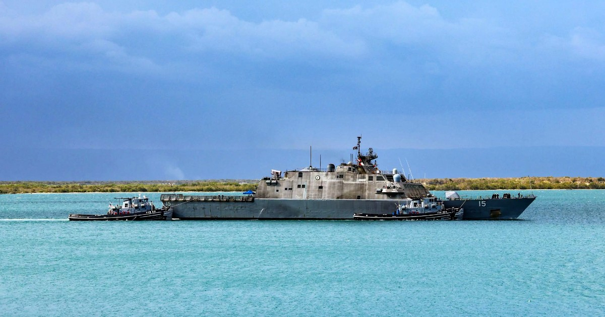 Buques de combate litoral de la Marina de EE.UU. llegan a la base de Guantánamo en Cuba – cibercuba.com