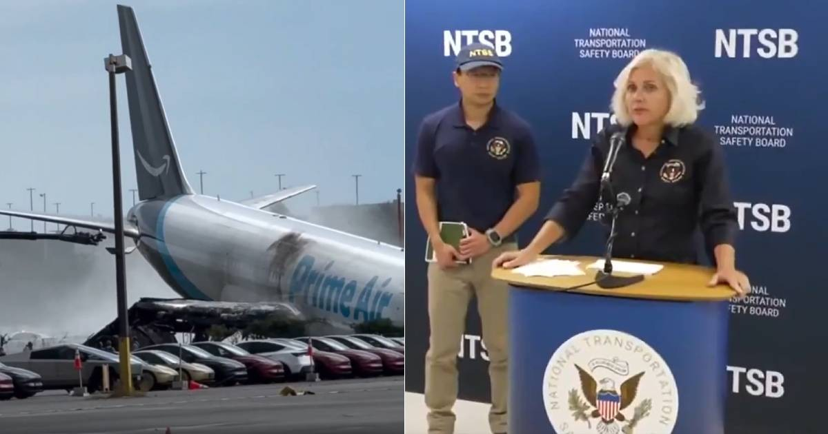 Nuevos detalles de tragedia aérea en Miami: avión de Amazon impactó una furgoneta con siete personas