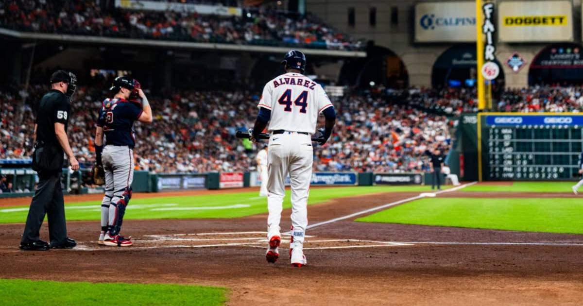 Yordan Álvarez entra en un exclusivo club de MLB con otra temporada histórica