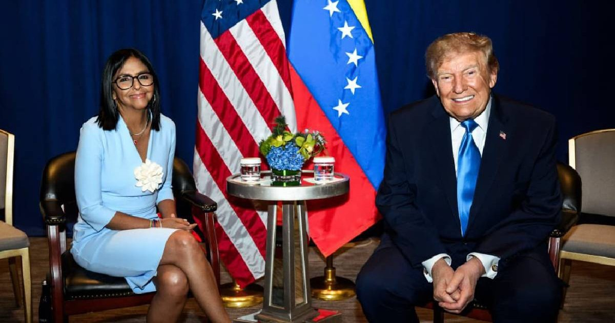 Canciller de Venezuela alaba reunión entre Trump y Delcy Rodríguez