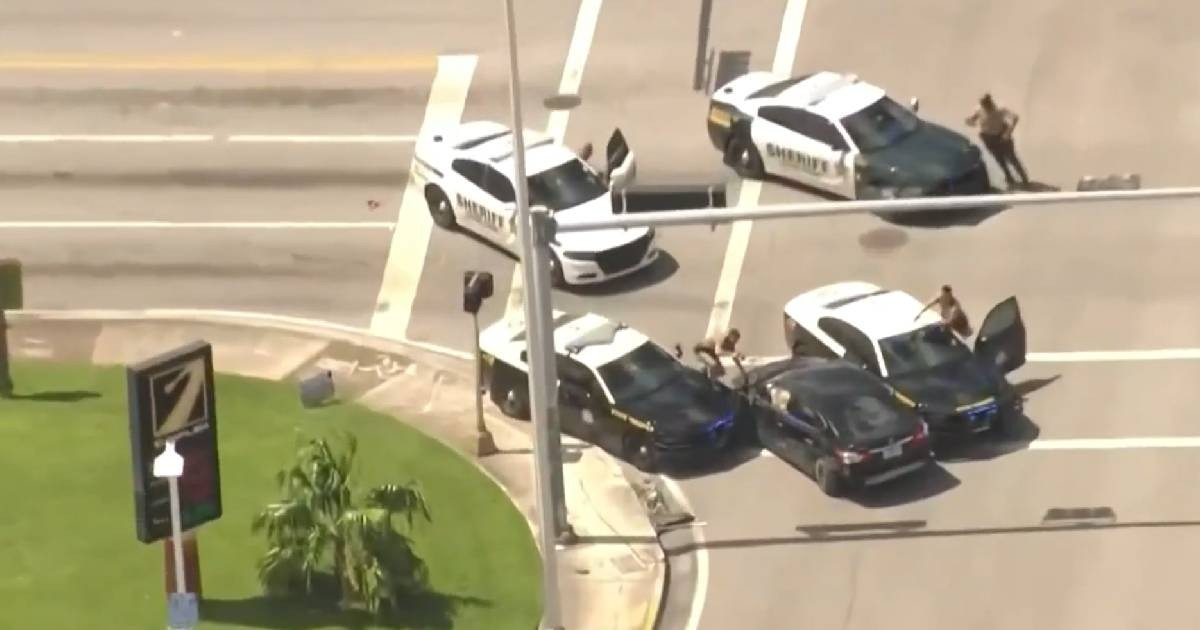 Arrestan a sospechoso tras persecución policial en Miami-Dade
