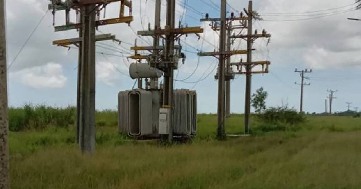 Cuba imputa por sabotaje a dos personas que robaron aceite dieléctrico de un transformador en Bauta, Artemisa