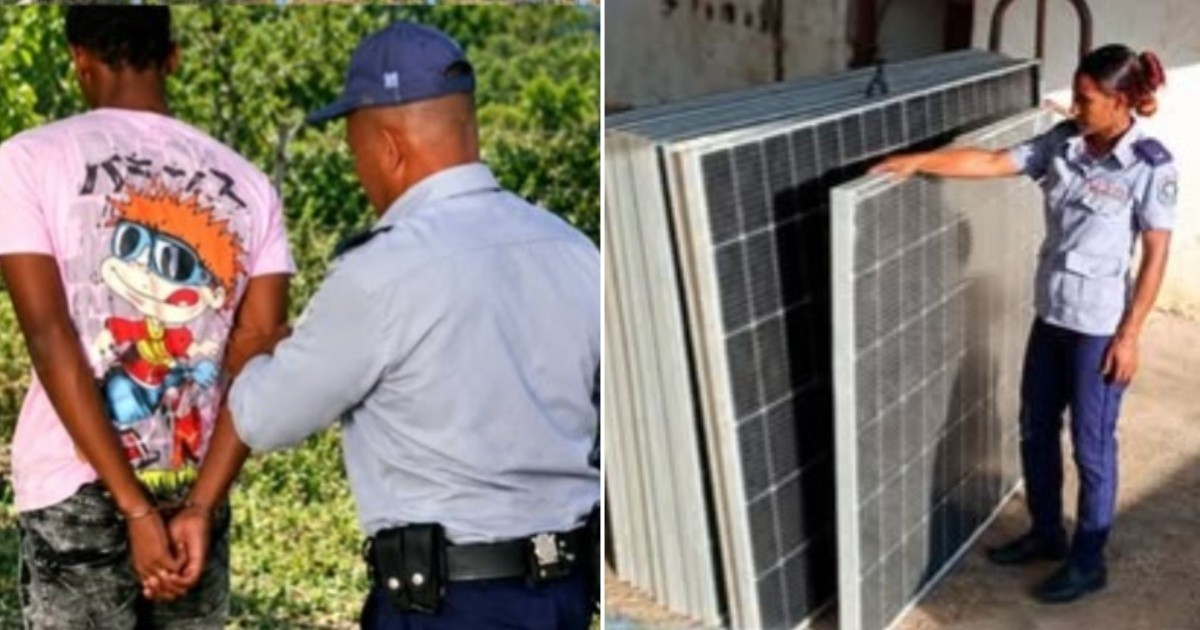 Al menos dos detenidos por el presunto robo de 10 paneles fotovoltaicos a un campesino en Guantánamo