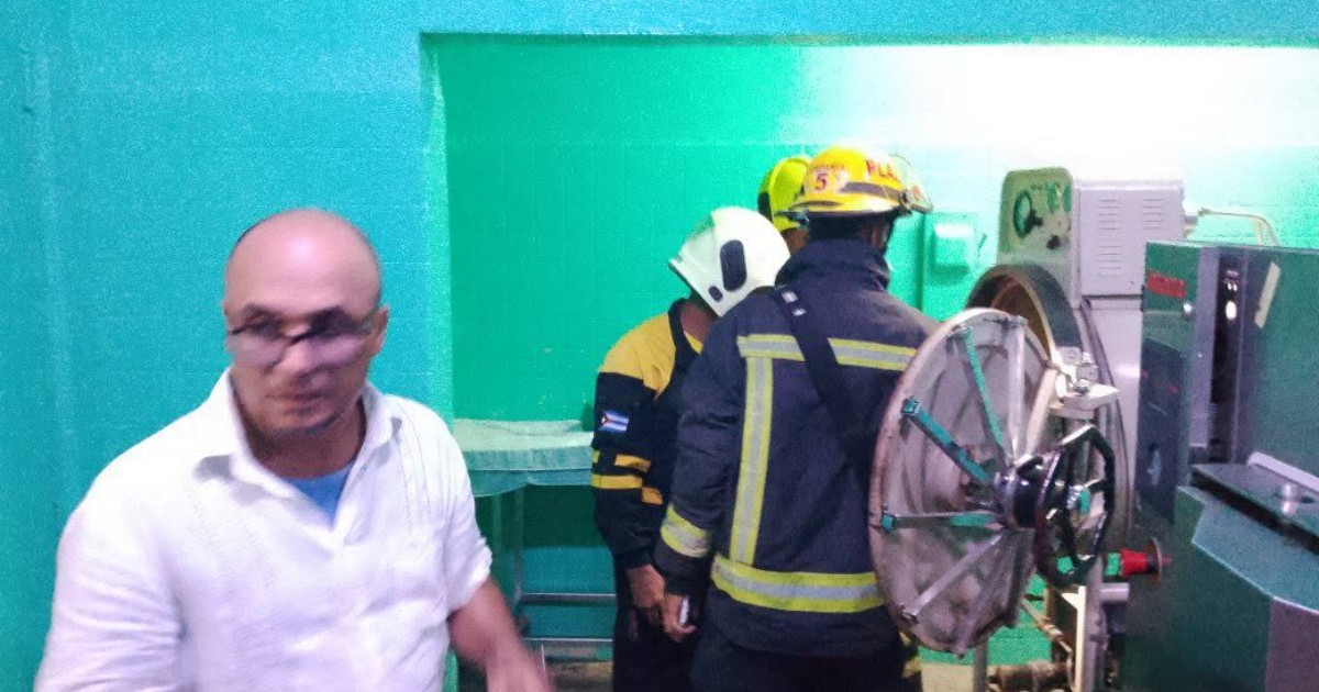 Evitan que se incendie equipo de esterilización en Hospital Materno América Arias en La Habana