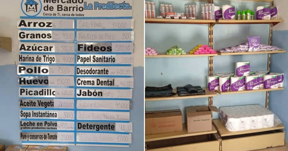 Así venden los alimentos en un mercado de barrio inaugurado en Santiago de Cuba: «Acercaron las mipymes a la casa»