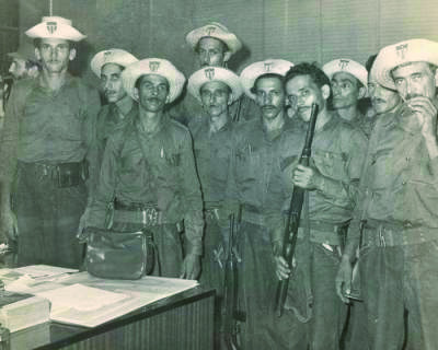 El embrión de las Milicias en Cuba