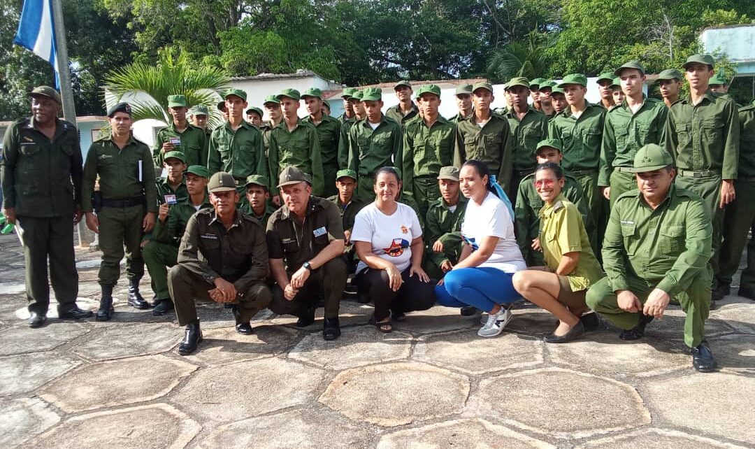 Jóvenes del Minint protagonistas en la comunidad