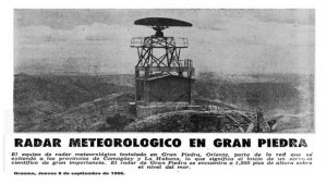 Primera red de radares meteorológicos en Cuba