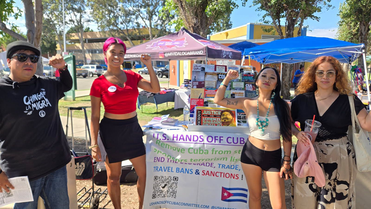 Solidaridad con Cuba desde Los Ángeles