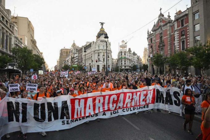 Decreto “Maricarmen” paralizado, siguen protestas en Puerta del Sol
