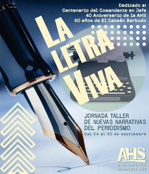 Aniversario 40 de la AHS en Letra Viva