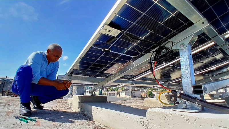 Telecomunicaciones con energía solar