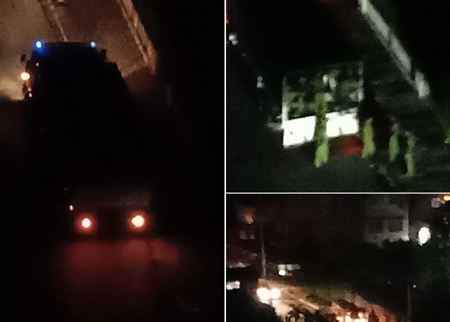 Vecinos del Vedado cierran la Avenida 26 y el régimen despliega fuerzas para reprimirlos