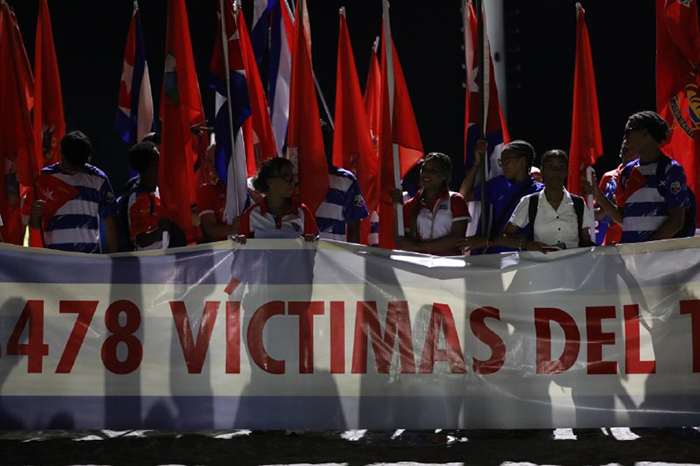 Vigilia honró a las víctimas del terrorismo de Estado contra Cuba