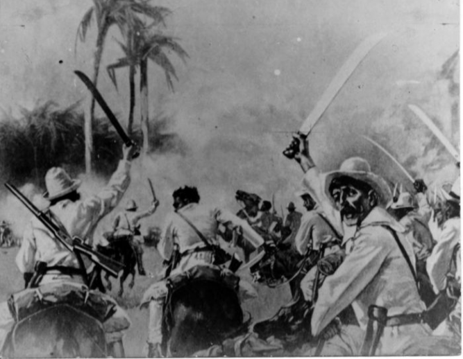 Máximo Gómez: ¡Al machete!”