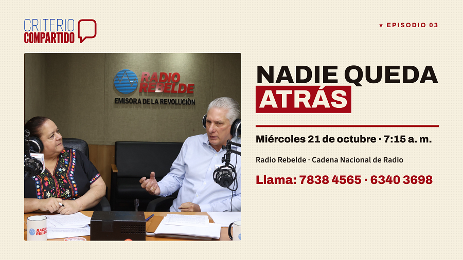 Tercera emisión de «Criterio Compartido» abordará la atención social y el impacto del bloqueo