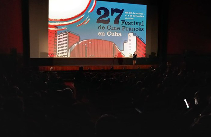Inauguran en La Habana edición 27 del Festival de Cine Francés