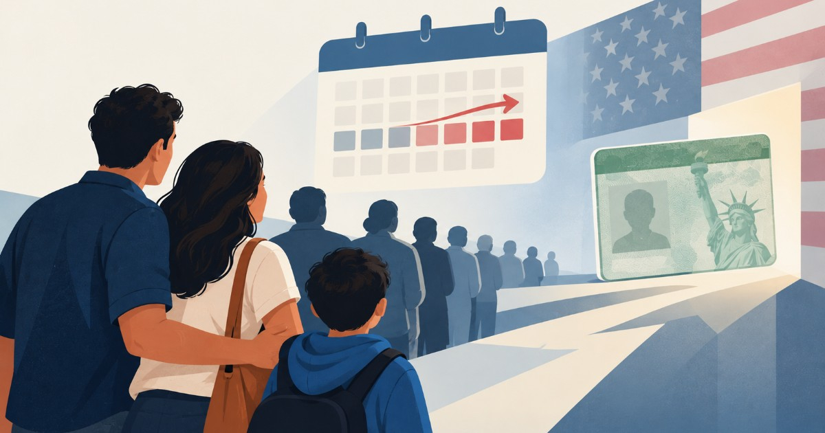 Boletín de Visas de octubre 2026: avanza F2A para cónyuges e hijos de residentes en EE.UU.
