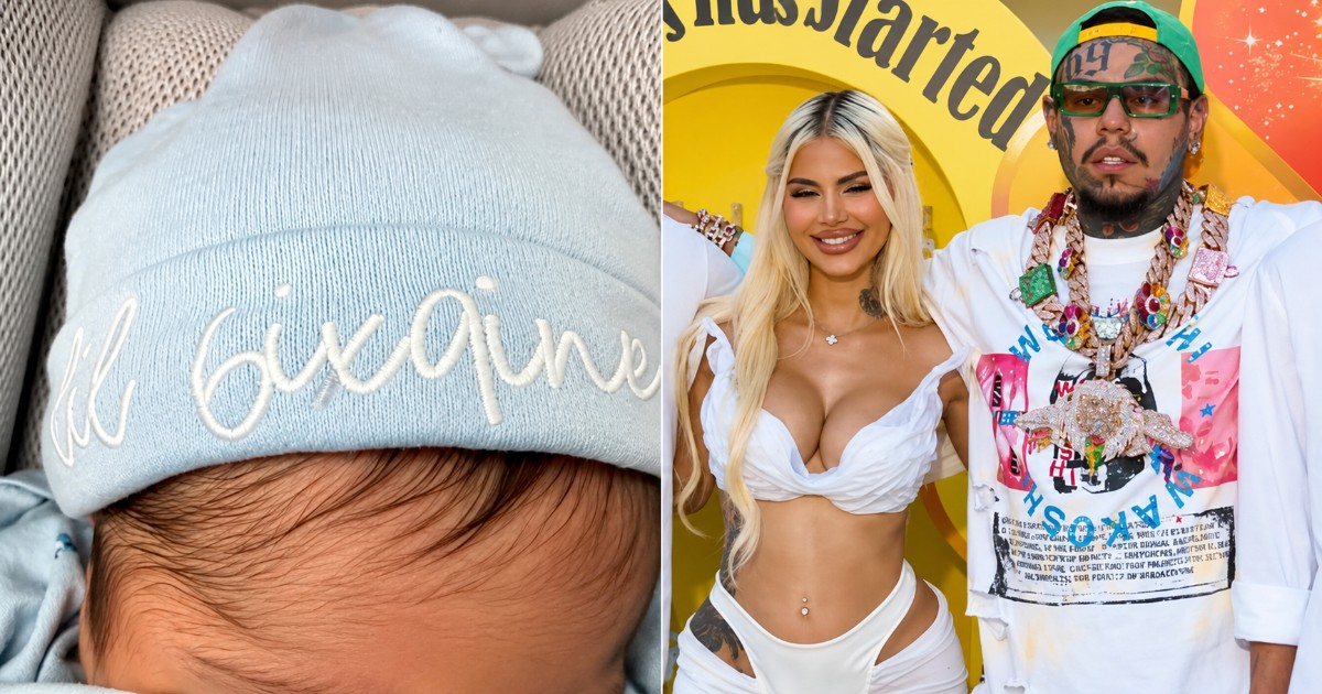 Aliday muestra por primera vez a su hijo con Tekashi 6ix9ine: así luce el pequeño